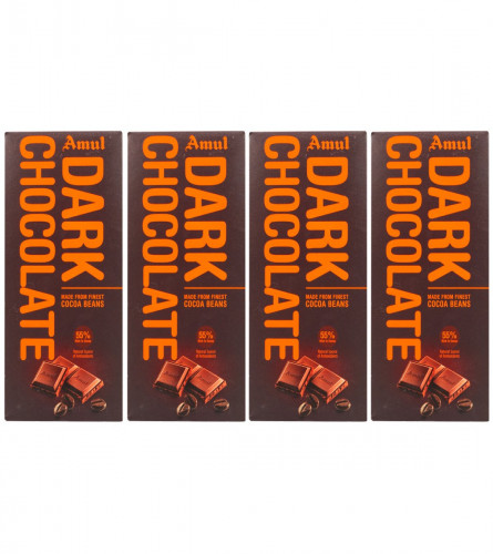 Amul Cocoa Dark Chocolate Bar,150 gm