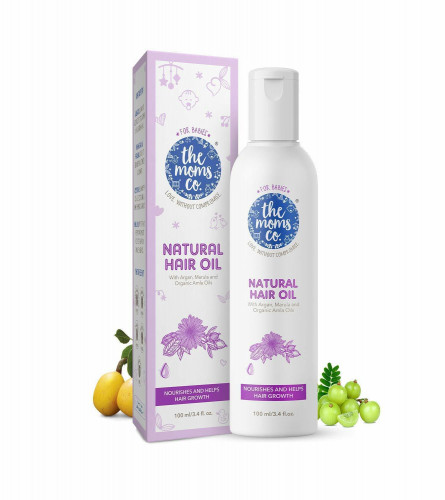 The Moms Co.Coconut Natural 10-In-1 Baby Hair Oil
