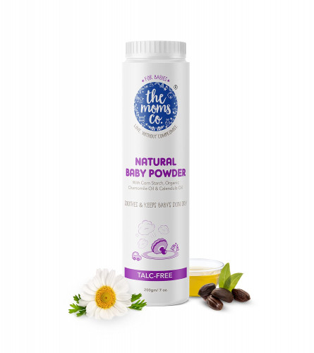 The Moms Co. Talc-Free Natural Moisturizing Baby Powder