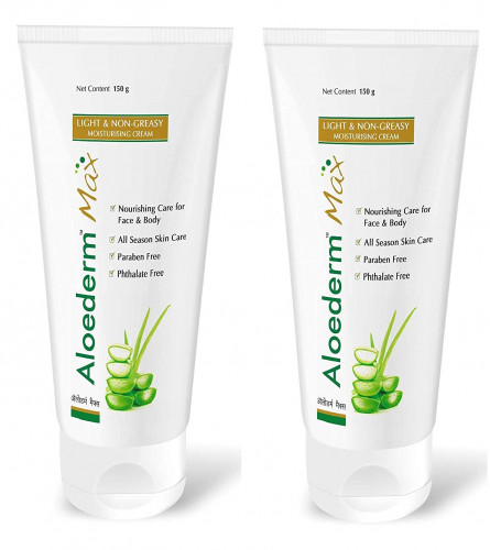 Aloederm Max Light & Non-Greasy Moisturizing Skin Cream