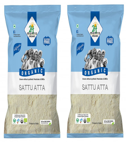24 Mantra 100 % Organic Sattu Atta