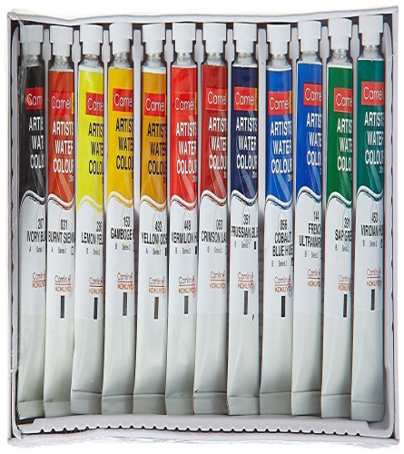 Camel Artist's Water Color - 20ml Each,12 Shades