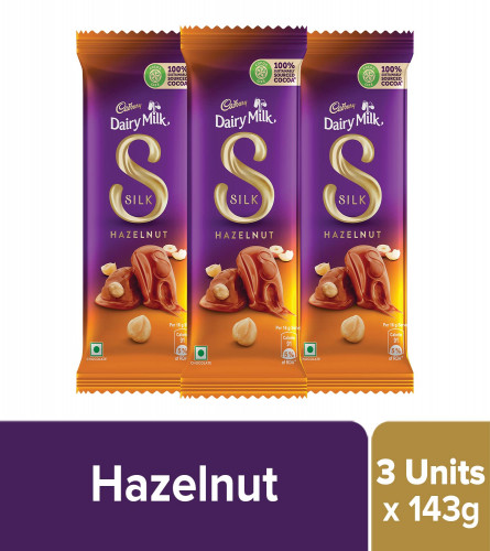 Cadbury Dairy Milk Silk Hazelnut Chocolate Bar