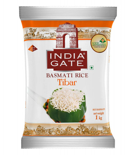 India Gate Basmati Rice Tibar, 1kg