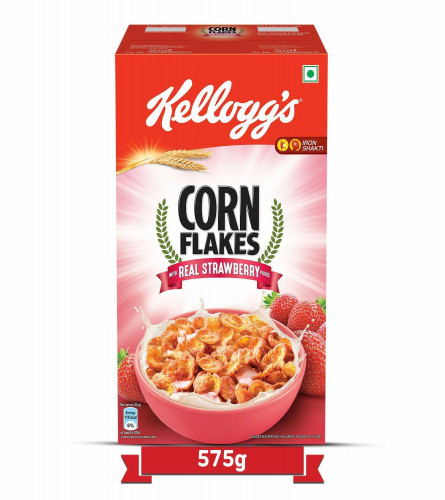 Kellogg's Cornflakes with Real Strawberry Puree