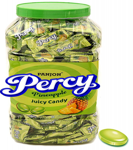 Percy Pineapple Candy Toffee Jar 350 Candies