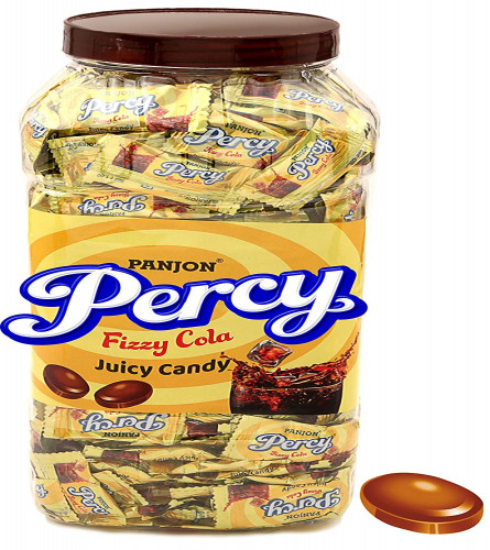 Percy Fizzy Cola Candy Toffee Jar