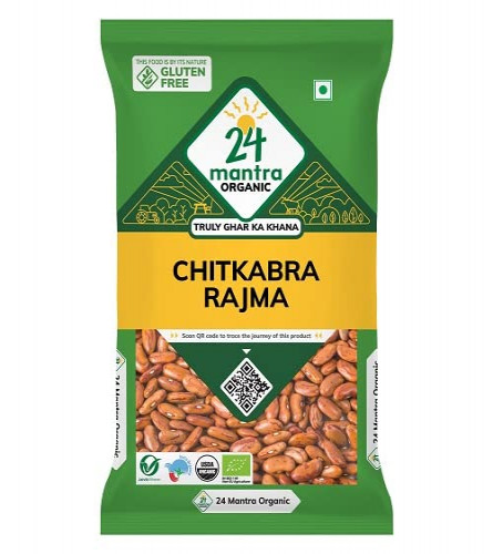 24 Mantra Organic Unpolished Rajma
