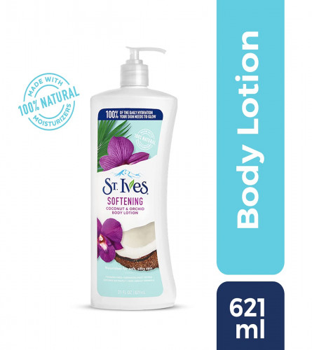 St. Ives Softening Body Lotion, Coconut and Orchid