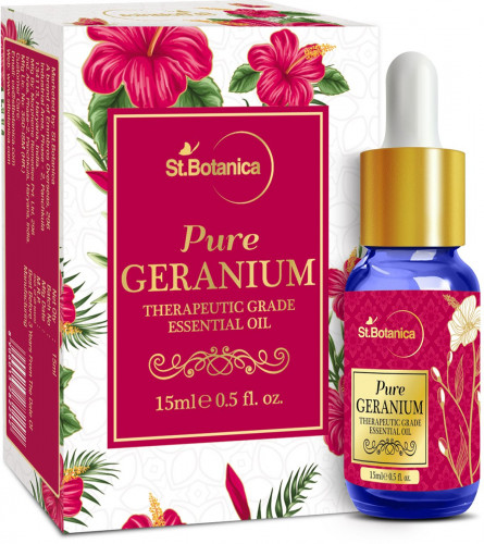 St.Botanica Pure Geranium Essential Oil