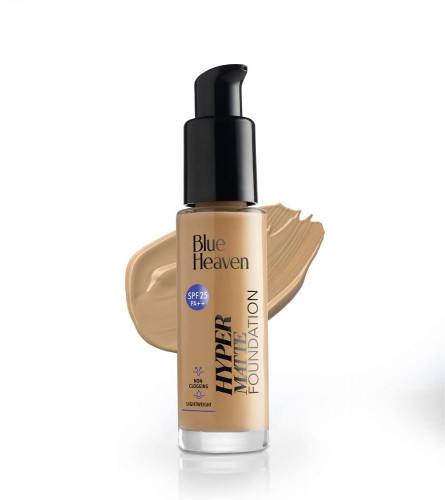 Blue Heaven Hyper Matte Foundation Cream (401 Caramel)