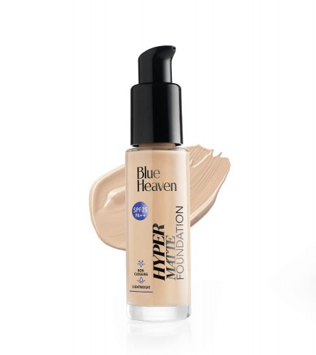 Blue Heaven Hyper Matte Foundation Cream, 101 Vanilla