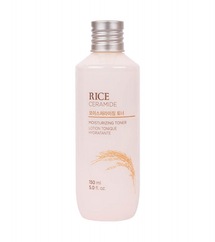 The Face Shop Rice & Ceramide Moisturizing Face Toner Enriched With Rice Extracts