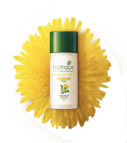 Biotique Dandelion Youth Anti- Ageing Serum For All Skin Types