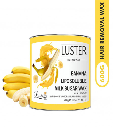 Luster Banana Hair Removal Wax 600 gm