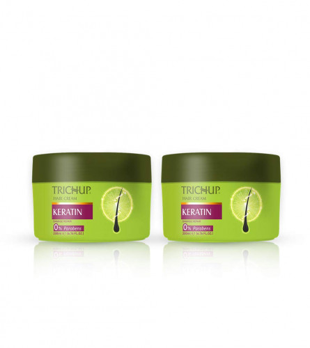 Trichup Keratin Hair Cream 200 ml (Pack of 2)