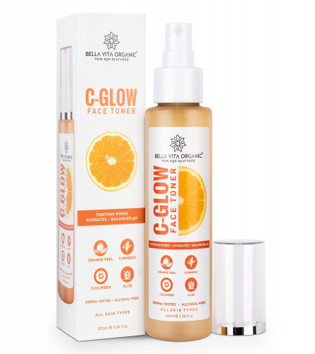 Bella Vita Organic Vitamin C Glow Face Toner for Skin Hydration