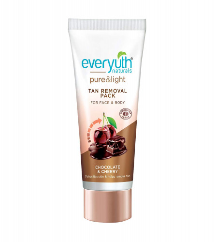 Everyuth Naturals Tan Removal Face Pack, Chocolate and Cherry
