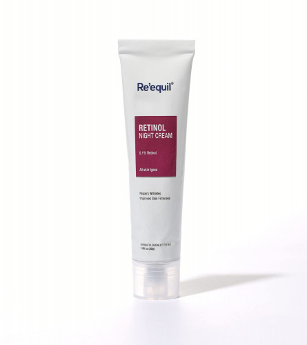 RE' EQUIL 0.1% Retinol Night Cream for Wrinkles & Skin Tightening