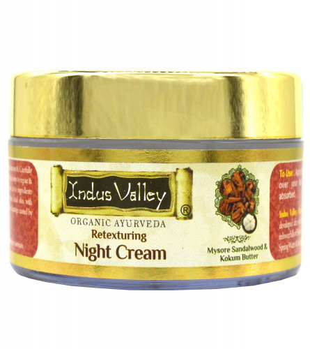 Indus Valley Lightening & Brightening Night cream 50 ml (Pack of 2)