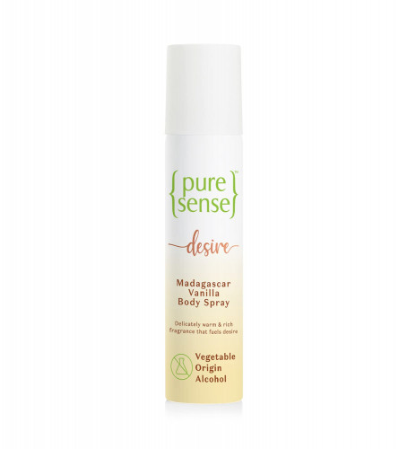 PureSense Desire Madagascar Vanilla Long Lasting No Gas Deodorant Body Spray
