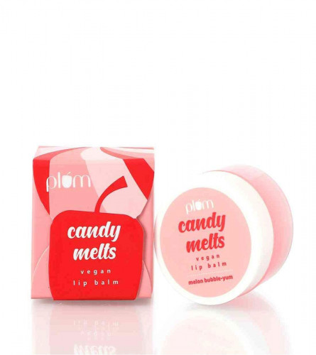 Plum Candy Melts Vegan Lip Balm | Melon Bubble-yum