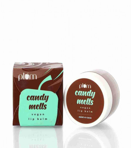 Plum Candy Melts Vegan Lip Balm | Mint-o-Coco