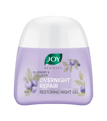 Joy Revivify Blueberry & Collagen Overnight Repair Restoring Night Gel