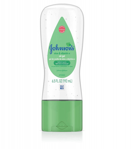 Johnson's Baby Gel Oil With Aloe & Vitamin E 192 Ml