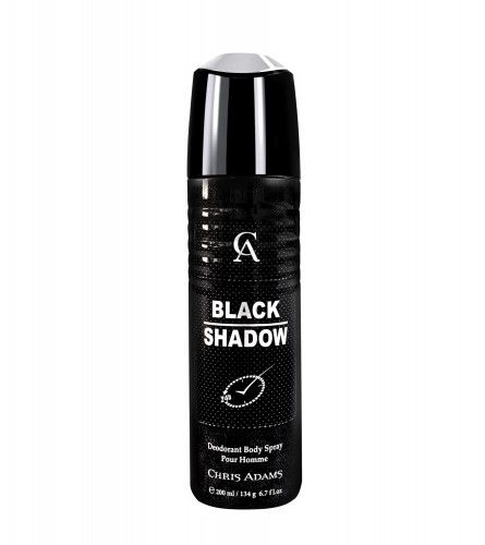 Chris Adams Deodorant Body Spray - Black Shadow