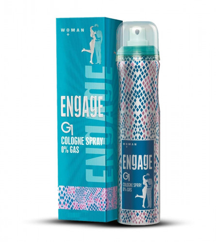 Engage G1 Cologne No Gas Perfume for Women, Floral and Sweet, Skin Friendly