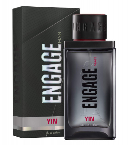 Engage Yin Eau De Parfum for Men, Fruity and Floral, Skin Friendly and Long Lasting