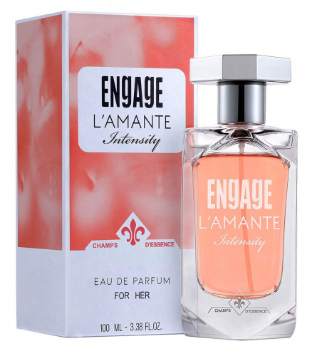 Engage L'amante Intensity Eau De Parfum for Women, Woody, Long Lasting and Premium