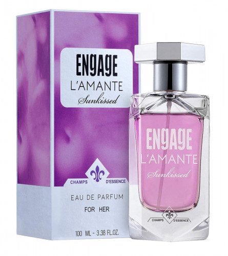 Engage L'amante Sunkissed Eau De Parfum for Women, Floral, Long Lasting and Premium
