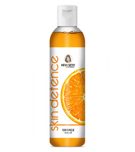 Keya Seth Aromatherapy Skin Defence Orange Body Oil 200 ml (Pack of 2)