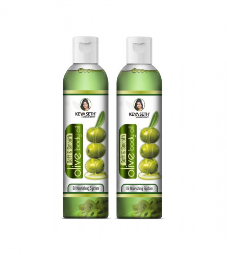 Keya Seth Soft & Smooth Fairness Body Oil 200 ml (Pack of 2)