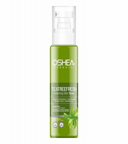 Oshea Women's Herbals Teatree Fresh Skin Toner 120 ml (Pack of 2)