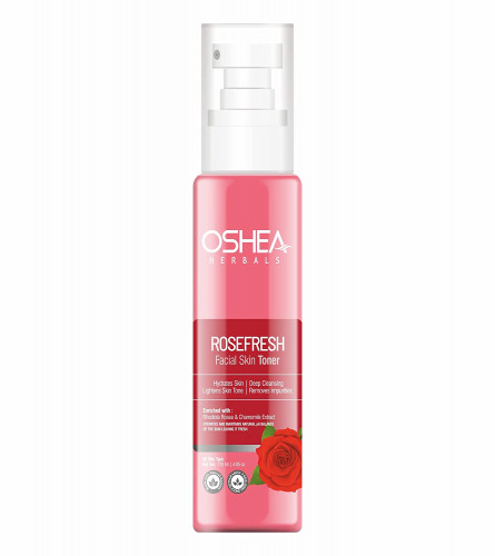 Oshea Herbals Rose Fresh Facial Skin Toner 120 ml (Pack of 2)