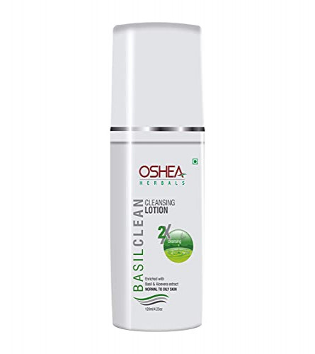 Oshea Herbals Basilclean Cleansing Lotion 120 ml (Pack of 2)