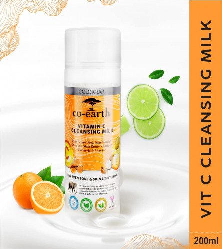 Colorbar Co-Earth Vitamin C Cleansing Milk 200 ml