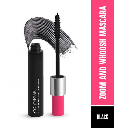 Colorbar Zoom and Whoosh mascara Black 9 ml (Pack of 2)