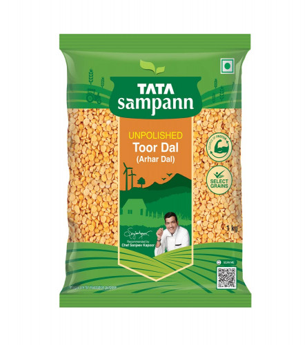Tata Sampann Unpolished Toor Dal - 1 kg