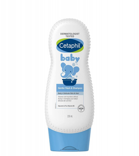 Cetaphil Baby Shampoo & Wash 230 Ml