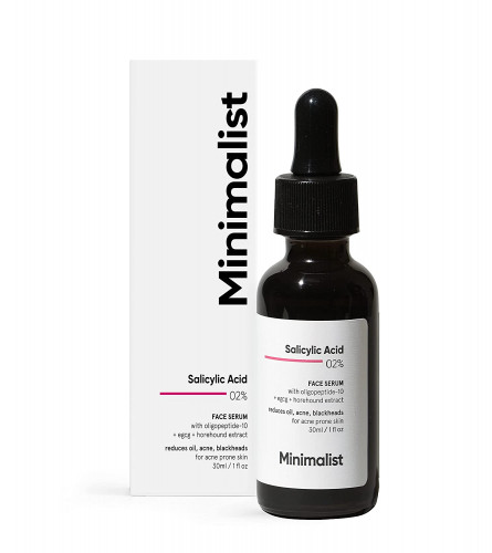 Minimalist 2% Salicylic Acid Serum For Acne, Black-Heads & Open Pores 30 ml