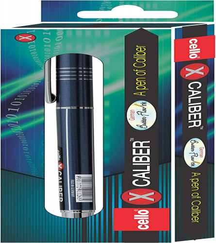 Cello X-Caliber Ball Pen - Pack of 10 (Blue)