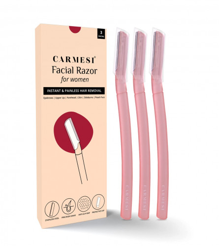Carmesi Facial Razor for Women (Pack of 6)
