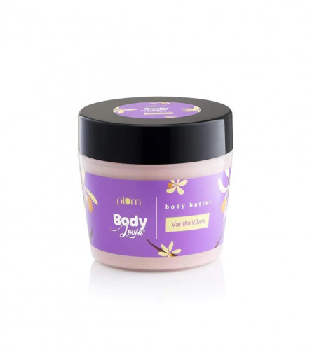 Plum BodyLovin Vanilla Vibes Vegan Body Butter Deep Moisturization 200 gm