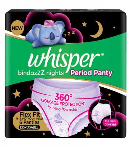 Whisper Bindazzz Nights Period Panties for women and girls 6 Pic