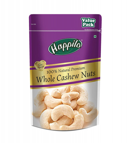 Happilo Natural Premium Whole Cashews 500 gm (Fs)