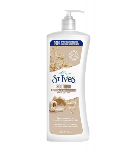 St. Ives Soothing Oatmeal & Shea Butter Body Lotion (621 ml)
